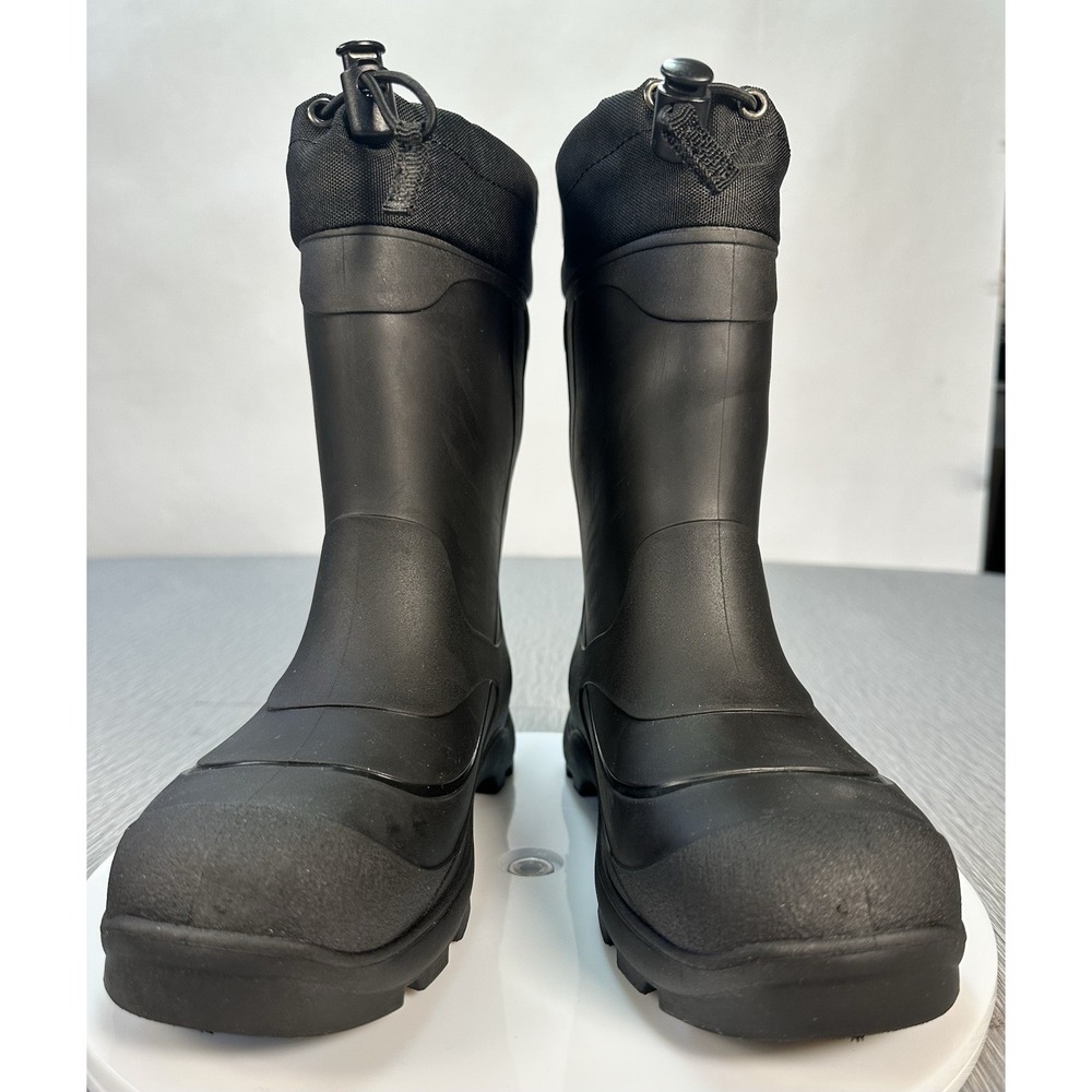Kamik Kids Snobuster1, 3-Season Insulated‎ Waterproof Boots,Black, Size 4